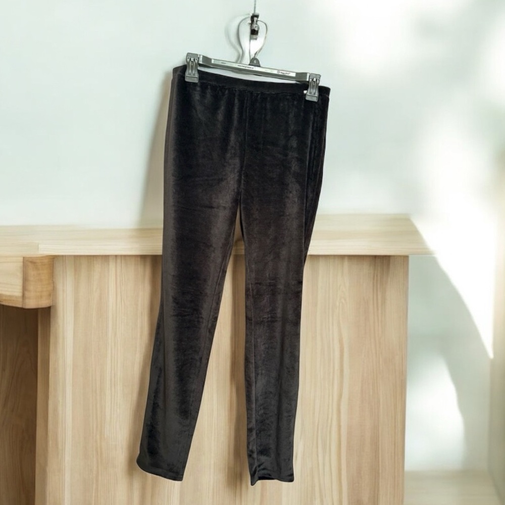 BearPaw Black Velvet Pants